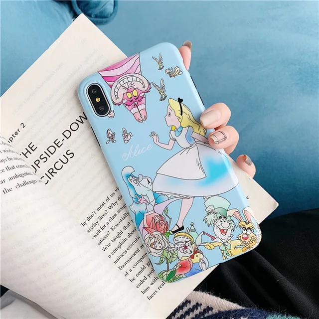 Niceking Lovely Disneys Princess Phone Case For IPhone 6 6S 7 8 Plus