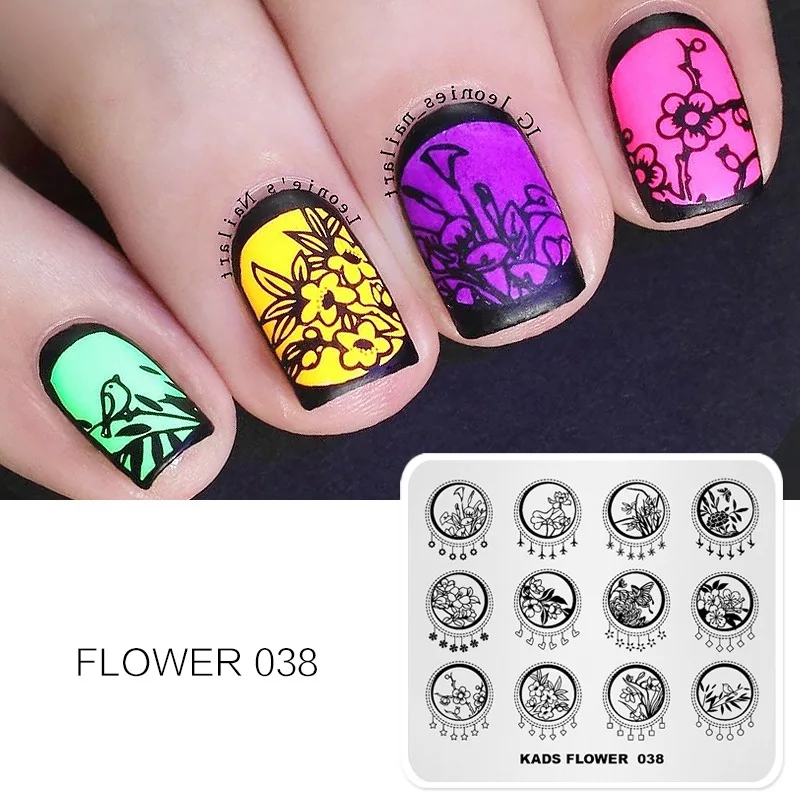 Nail Stamping Templates Art Template Image Plate Stamp Plates Fingerail New Style Hot Selling | Красота и здоровье