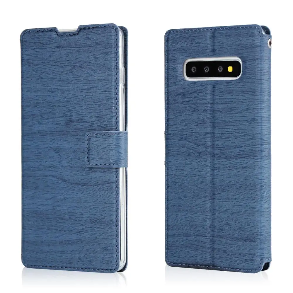 

Ultra Thin Magnet Pu Leather Flip Case For Samsung Galaxy S8 S9 S10 Plus S10e S6 S7 Edge Note 8 9 Cover Card Slots and Stand