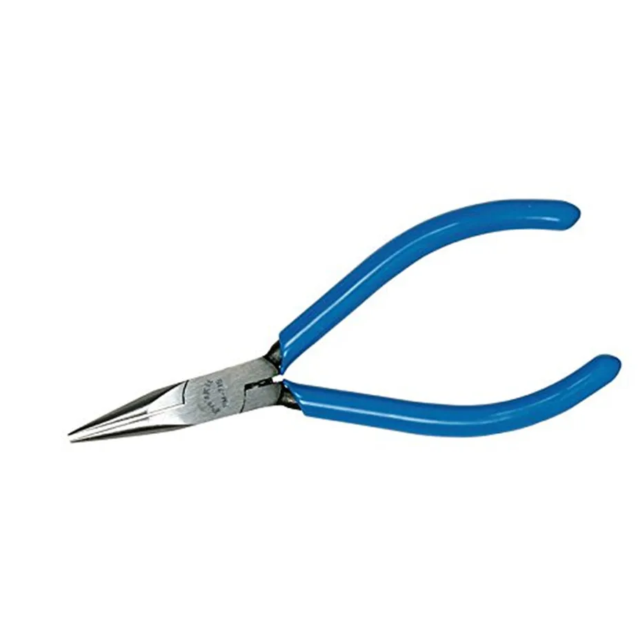 

Pro'sKit PM-718 Long Nose Plier With Smooth Jaw Chrome Vanadium Steel Needle Nose Pliers(118mm)