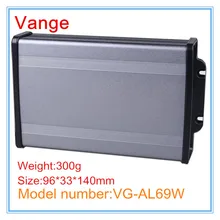 4 шт./лот электронная распределительная коробка 6063-T5 алюминиевый корпус diy ABS пластиковые настенные панели для устройства повторителя сигнала