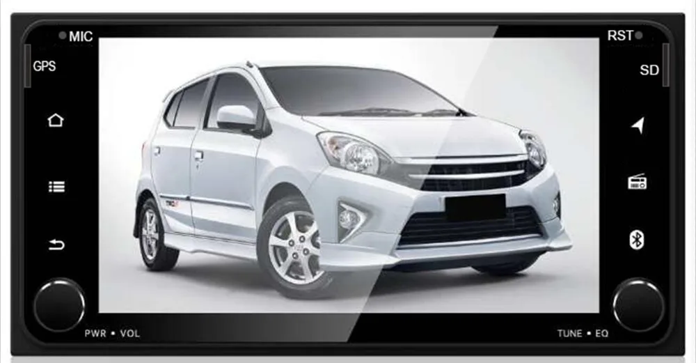 Flash Deal Universal Car Radio7" Android 8.1 2 DIN DVD Multimedia Player GPS Navigation for Toyota Camry Corolla Vitz Echo RAV4 3G WIFI OBD 1
