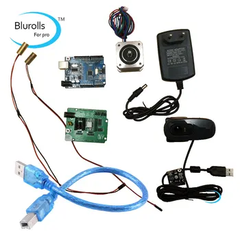 

Reprap Ciclop 3d scanner electronics kit, motor, lasers, UNO controller,ZUM Scan Expansion board, plug,camera full kit