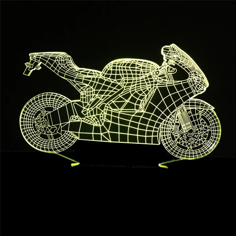 motorcycle 3D night light (5)