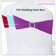 Большая Акция 1 шт. Необычные эластичные стул лук стул из лайкры Sash спандекс стул полоса с круглой пряжкой для свадебного декора события поставщик