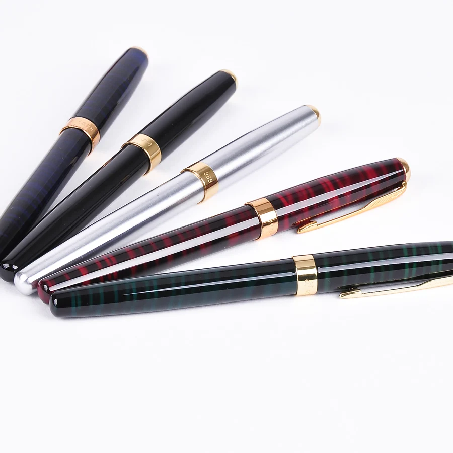 

Fashion High Quality Metal 0.5mm Roller Ball Pens Ballpoint Pen School & Office Supplies for Student Writing Stationery Gift
