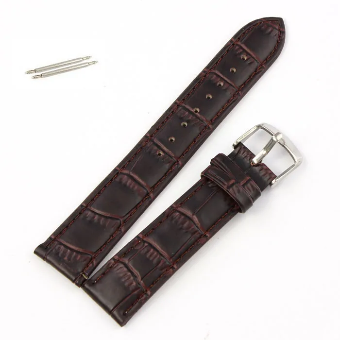 22mm Brown Спортивные часы 18-22 мм мягкий силиконовый резиновый ремешок стальная пряжка браслет наручные часы аксессуары для часов - Цвет: 22mm Brown
