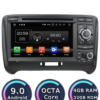 

Roadlover Android 9.0 Car DVD Multimedia Player For Audi TT 2006-2013 Stereo GPS Navigation Magnitol Double Din Automotive Radio