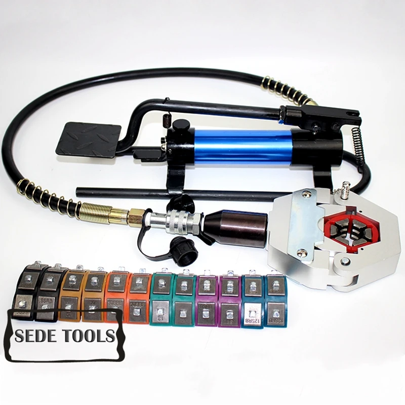 Foot Hydraulic Hose Crimper for Air Condition Hose SD 7842F in