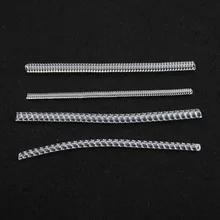 4 шт. приспособление для регулировки размера кольца Невидимый Прозрачный Спиральный шнур Натяжной редуктор регулируемые размеры Ювелирный инструмент