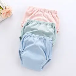 Детские Подгузники многоразовые подгузники беспорядок ткань пеленки стирать Младенцы Дети Детские хлопок тренировочные брюки трусики