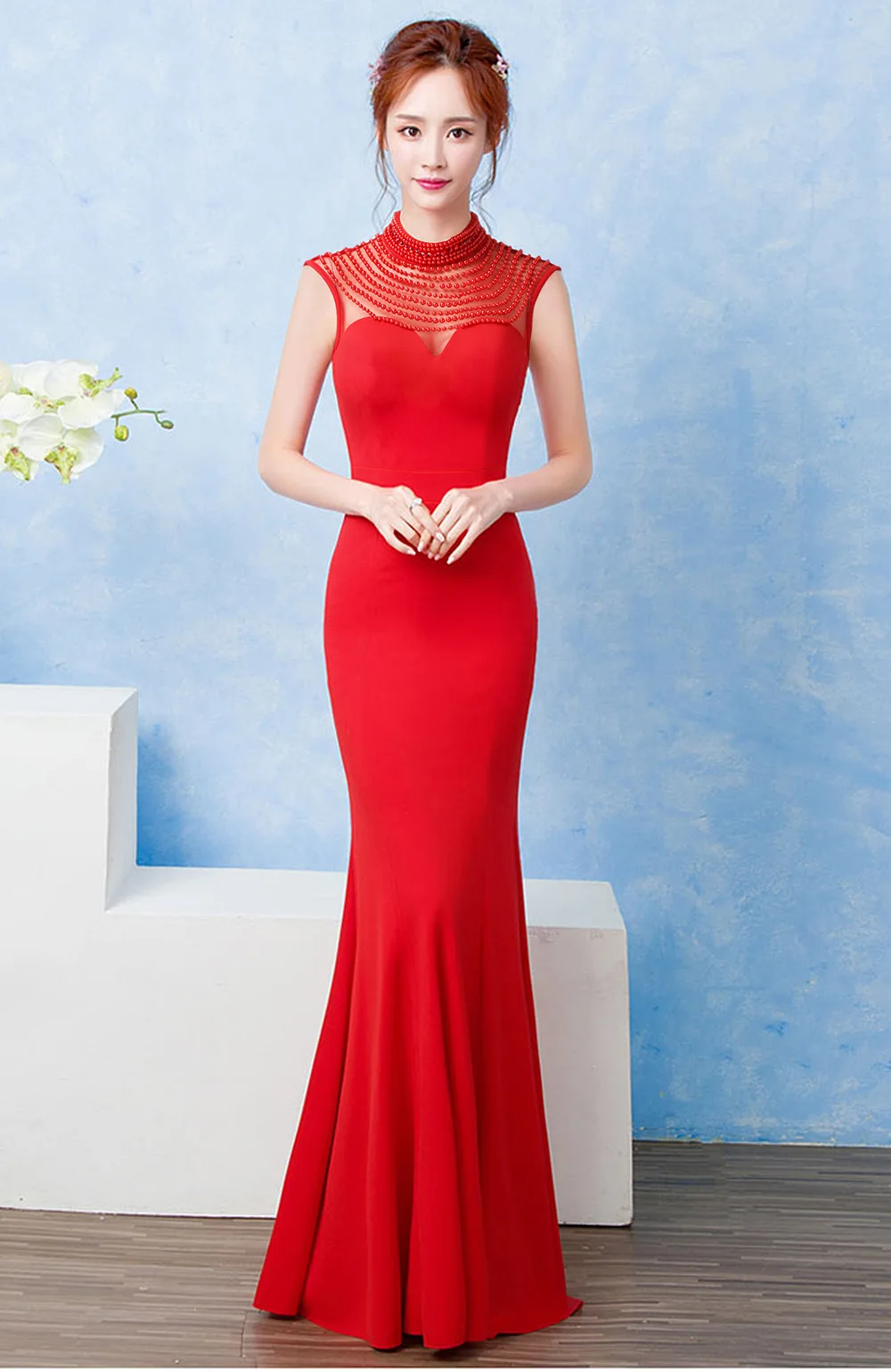 Hollow Out Diamond Banquet Party Dress Trumpet Mermaid Floor-Length Summer Dress Tunic Bodycon Sleeveless Bohemian Women Dresses (10)