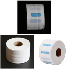 Новое покрытие шеи рулон рулона бумаги для стрижки волос салон одноразовый воротник парикмахерский инструмент салонные аксессуары