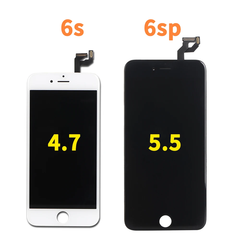 Фото ЖК-дисплей класса AAA ++ для iPhone 5s 6s с 3D сенсорным экраном, ЖК-модуль с дигитайзером в сборе, Замена для iPhone 6s plus №2