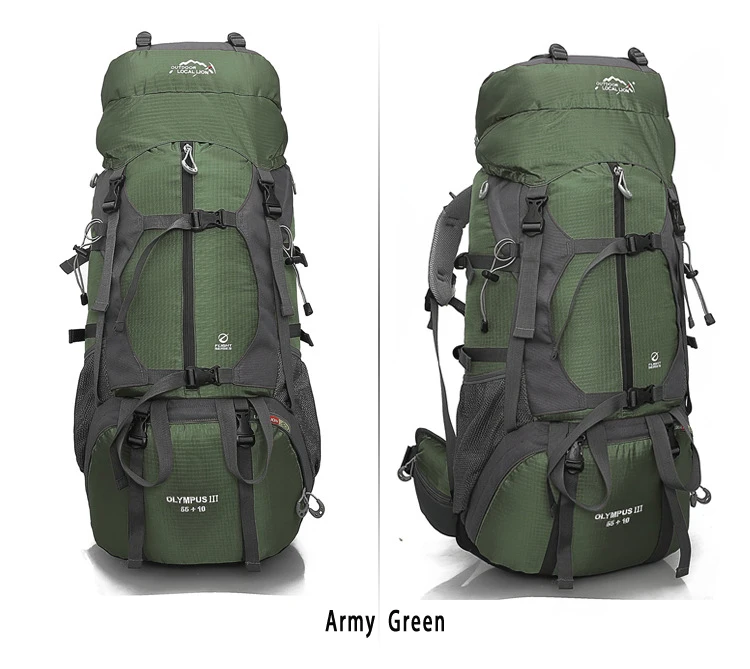 65L Large Capacity Backpack High quality Nylon Waterproof Travel bag Durable Multifunctional Rucksack For Outdoor Hiking Camping (11)