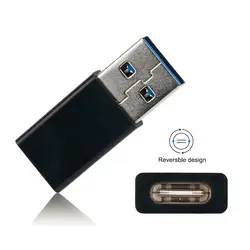 Горячее предложение Портативный USB 3,0 USB 3,1 Тип-C адаптер конвертер USB 3,0 Мужской к USB 3,1 Женский адаптер конвертер черный/белый