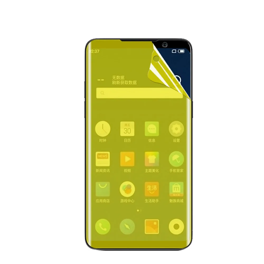 HD прозрачный дисплей мягкая защитная пленка для экрана Meizu 16 plus 16X 15 lite U10 U20 полное