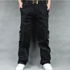 Men's  Cargo Pants Casual Mens straight-leg pants Pant Multi Pocket Overall Men Outdoors Trousers Plus size ► Photo 3/5