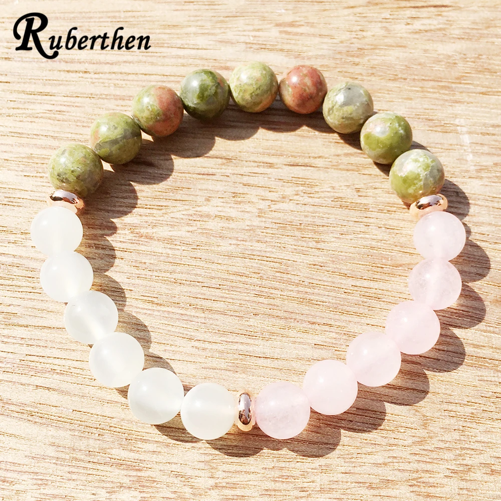 Us 4 99 Ruberthen Rose Q Uartz Moonstone Unakite Divine Love Fertility Bracelet Truth Serenity Chakra Healing Free Shipping In Strand Us 4 99 Ruberthen Rose Q Uartz Moonstone Unakite Divine Love Fertility Bracelet Truth Serenity Chakra Healing Free Shipping In Strand