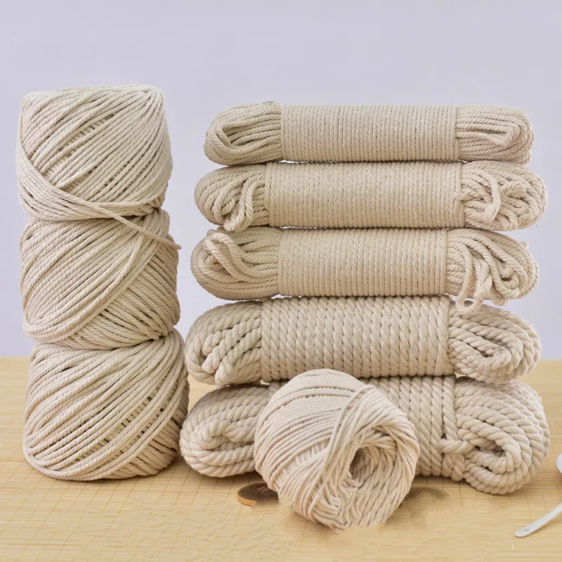 100 Cotton Yarn Eco friendly Cotton Rope for Diy Handmade Bohemian