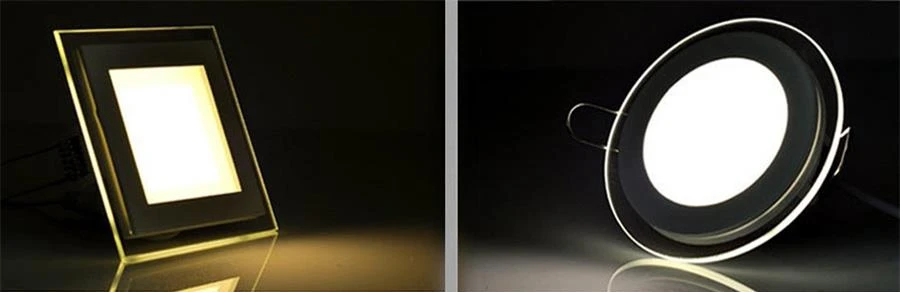 Square are LED Panel Light 6W 12W 18W Round Downlight AC85-265V LED Surface Ceiling Lamp For Kitchen Lighting