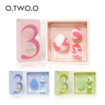 

O.TWO.O Women's Makeup Foundation Sponge Cosmetic Puff Powder Puff Smooth Beauty to Make Up Tools Accessories Water-drop Shape