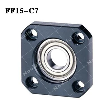 

CNC part BallScrew End Support FF15 C7 Set Blocks With Lock Nut Floated & Fixed Side for SFU 2005 BallScrew