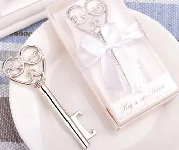 

Free shipping 130PCS Key Bottle Opener Wedding Favors And Gifts Wedding Gifts For Guests Wedding Souvenirs Party Supplies