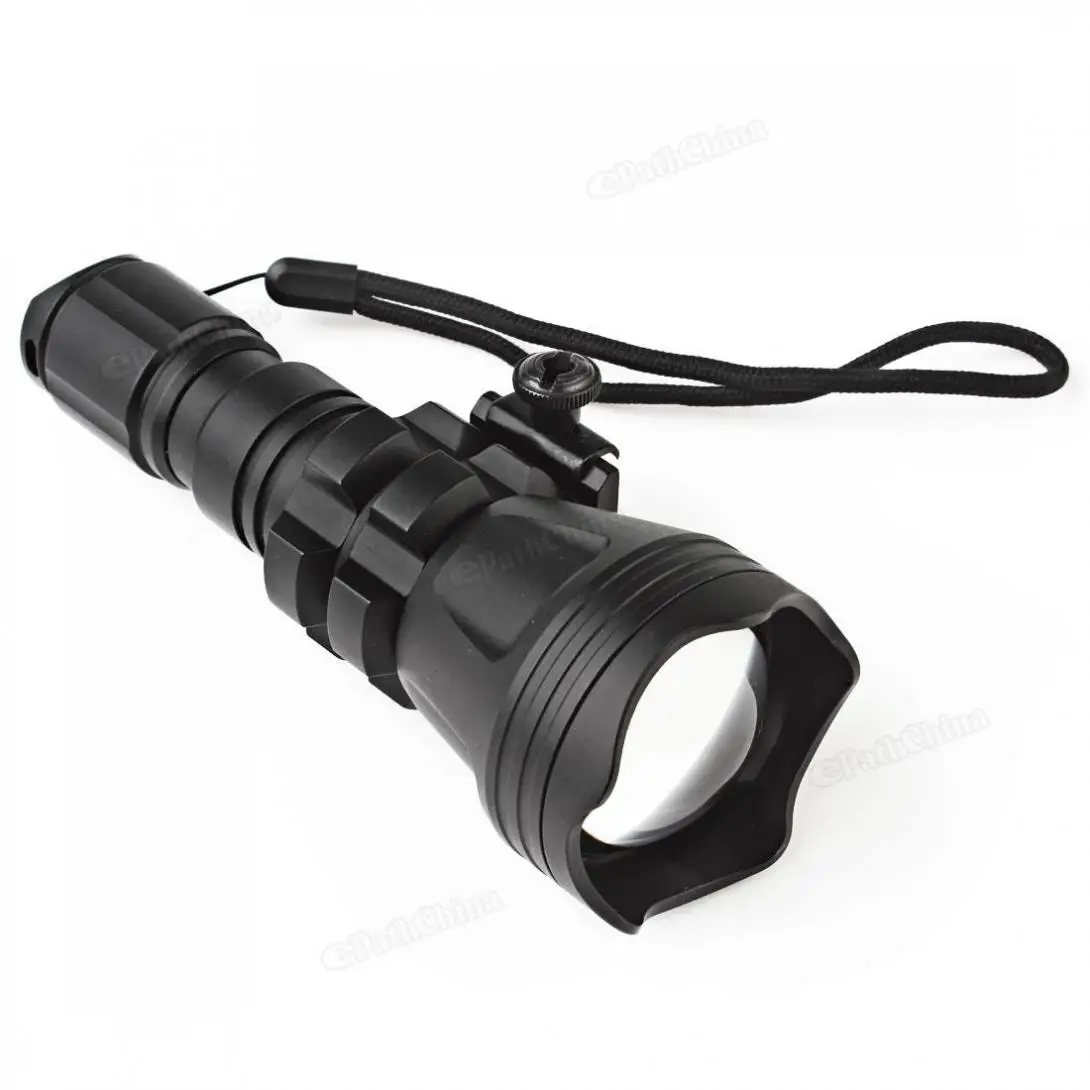 Brinyte LED Flashlight 900LM B158 Convex Lens Zoom Tactical XM-L2 U4 LED Torch Hunting Lamp with 3  - 32876099979