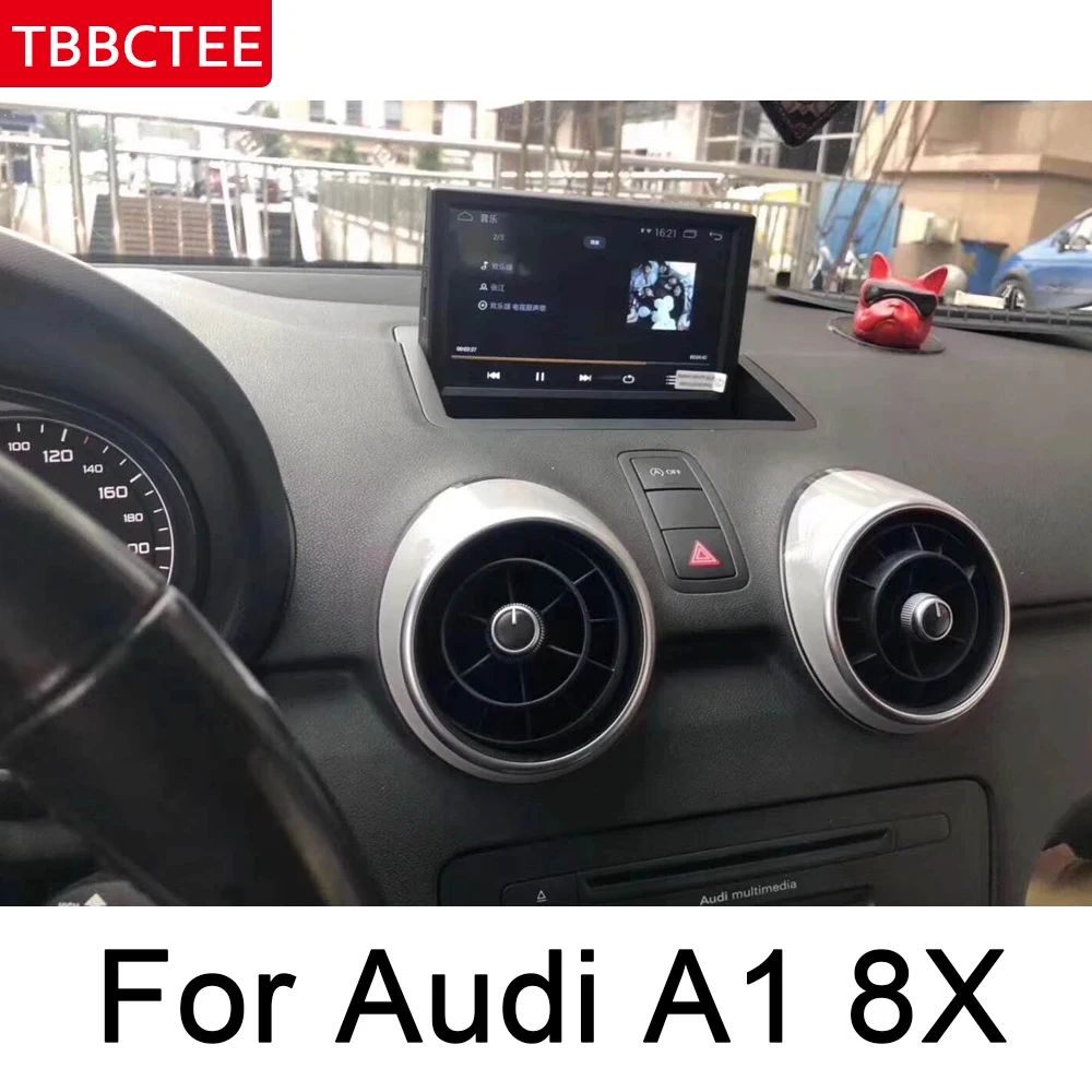 Top For Audi A1 8X 2011~2015 MMI Car Radio GPS Android multimedia Player Navigation AUX Stereo HD touch screen original style 2