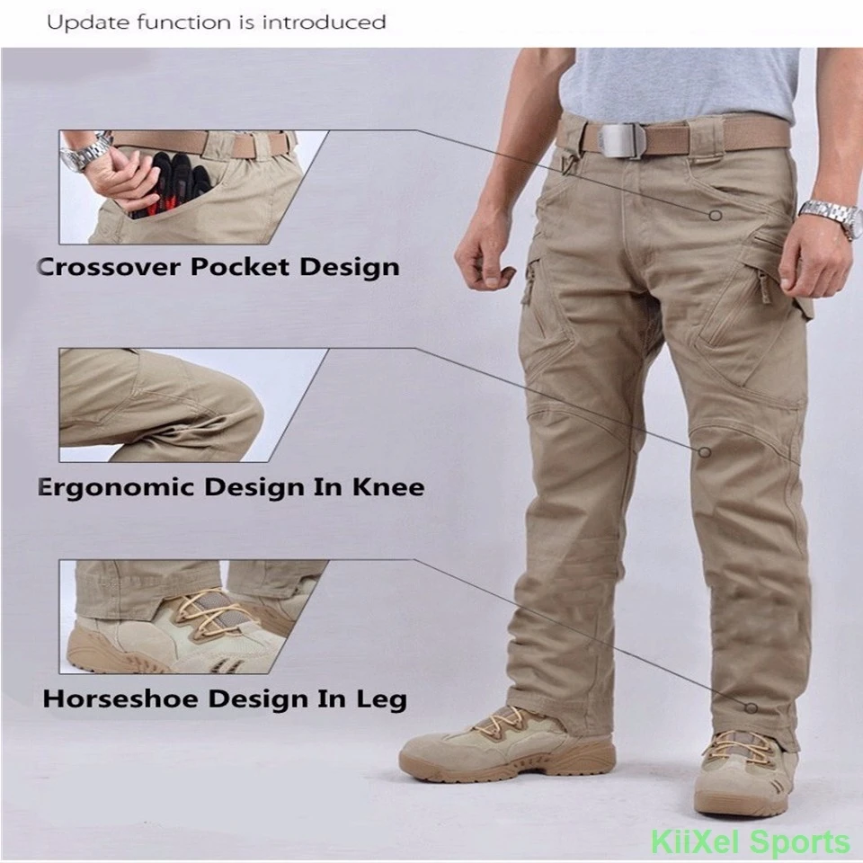 2017 IX9 II Для мужчин военный тактический брюки армейские брюки SWAT армейские военные брюки Для мужчин s грузов на открытом воздухе брюки