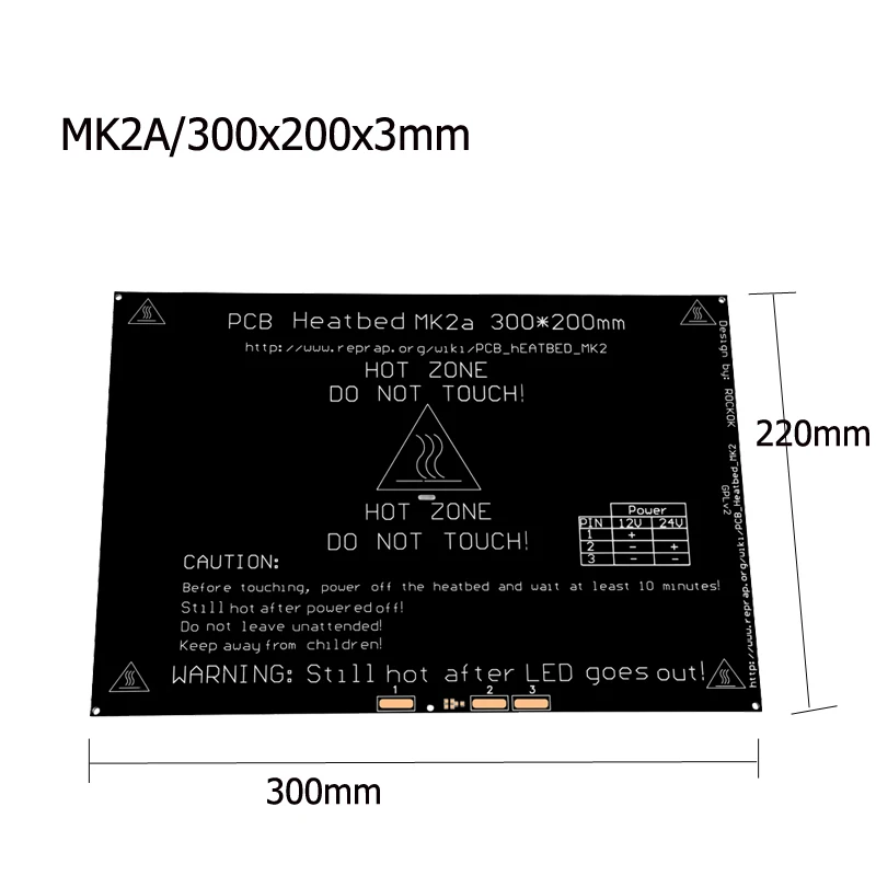 ترقية ساخنة السرير 12 V جولة الزاوية MK2A Heatbed 3D الطابعات أجزاء الألومنيوم لوحة 300x200x3mm مرتعا الأسود الحرارة التدفئة جزء ترقية ساخنة السرير 12 V جولة الزاوية MK2A Heatbed 3D الطابعات أجزاء الألومنيوم لوحة 300x200x3mm مرتعا الأسود الحرارة التدفئة جزء