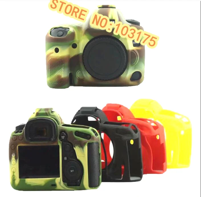 

New Soft Silicone Case Protective Bag Rubber for Canon 5D4 Cover Camera Cas