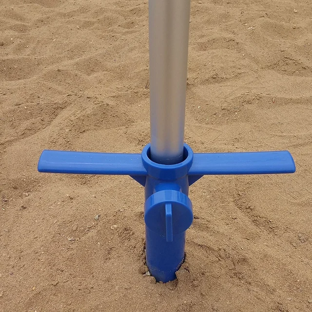 Plastic Beach Umbrella Sand Anchor Auger Protector Universal Plastic Beach Umbrella Sand Anchor Auger Protector Universal Size Safe Stand For Strong Winds