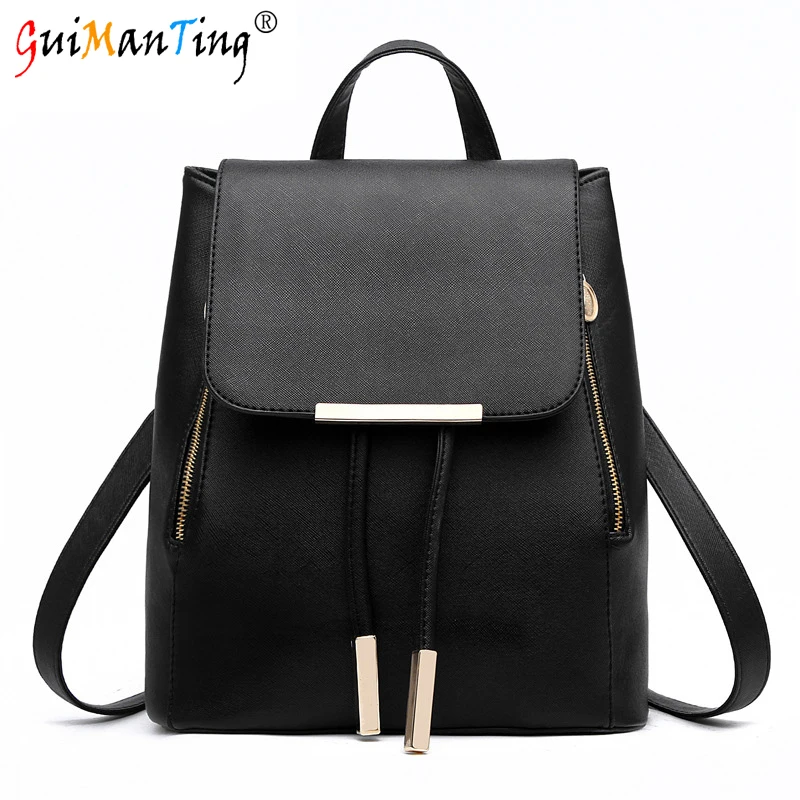 Hot Sale Travel Women PU Bag Student Leather Small Backpack Waterproof Totes gg Luggage Girl School Duffle Luxury Designer Bags | Багаж и