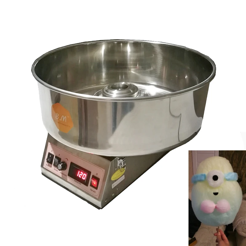 Wheel Cart Cotton Candy Floss Maker Commercial Quality Fashion Mini Sugar Floss Maker for Birthday Party Boys Girls Gift Jinshuyi Cotton Candy Machine 