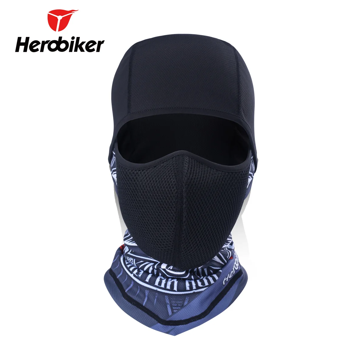 HEROBIKER мотоциклетная маска для лица Ветрозащитная Балаклава мото пылезащитный