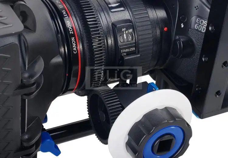 Металлическая ручка для непрерывного изменения фокусировки зубчатое кольцо Фокусировочный ремень для Canon Nikon sony Объектив камеры DSLR Rig видеокамеры