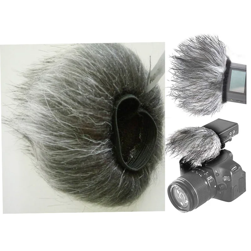 Buy Microphone Windshield Furry Wind Cover Outdoor
