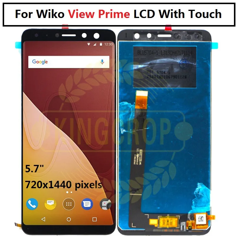 wiko view prime lcd