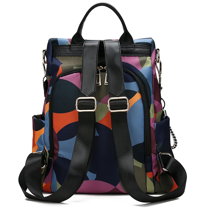 Женский рюкзак, Оксфорд, многофункциональный, рюкзак, модный, высокое качество, противоугонная сумка для женщин, для девочек-подростков, школьная сумка
