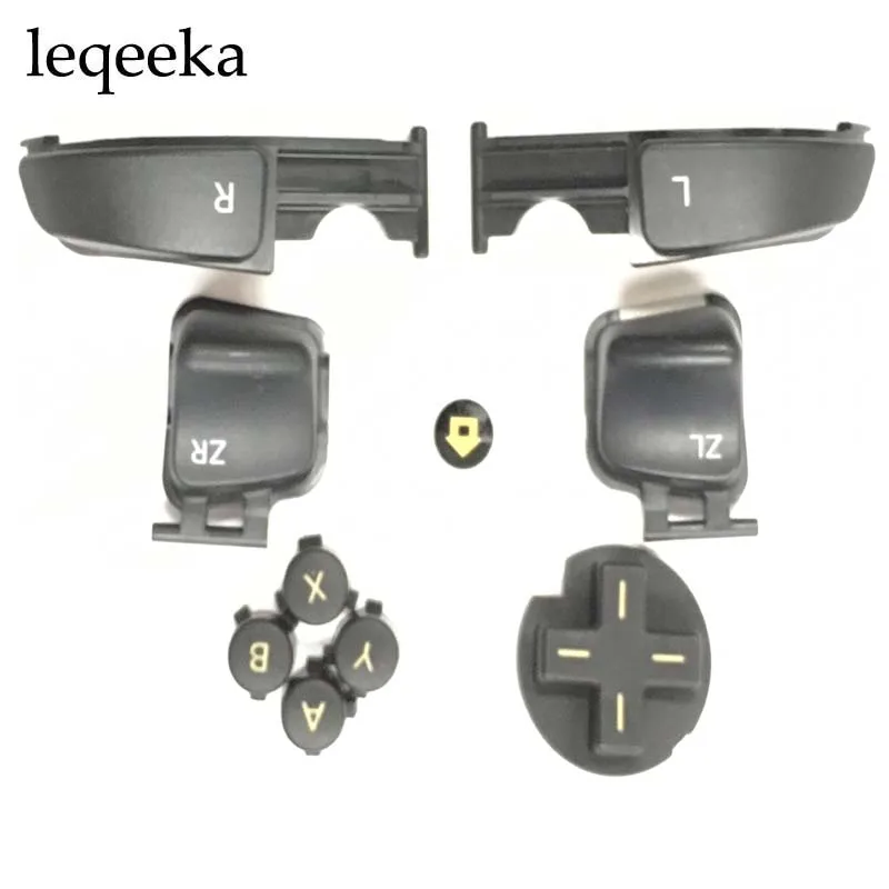 

For Nintendo Wii U Gamepad Controller FULL SET Zelda Trigger Buttons Left Right ZR ZL Black