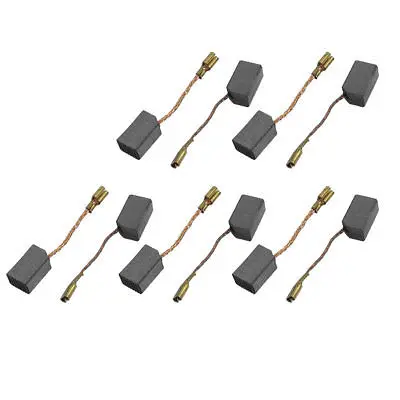 

5 Pairs 33/64" x 5/16" x 3/13" Power Tool Carbon Brushes for Electric Grinder