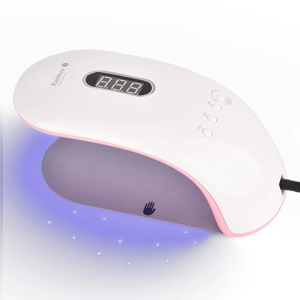 

24W 36W UV Nail Lamp Nail Dryer for UV Gel LED Gel Nail Gel Polish Machine 24 LEDs Infrared Sensor LCD Timer Set Manicure Tools