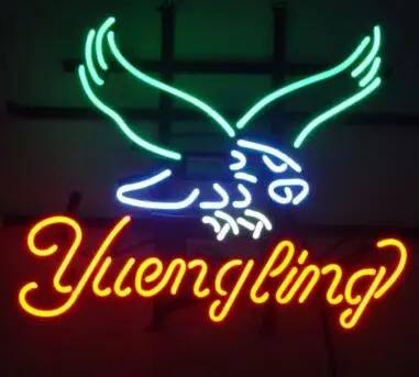 Yuengling Eagle Glass Neon Light Sign Beer Bar | Освещение