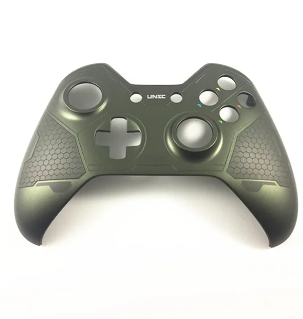 Best Price Green Halo 5 Guardians Limited Edition Housing Top Shell Cover Front Faceplate Case for Xbox One Replacement