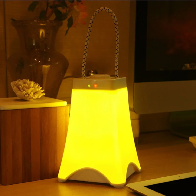 Best Newest Style Rechargeable Portable Night lamp Auto on off Bedroom Bookcase Night Light Home Decor Creative Gift
