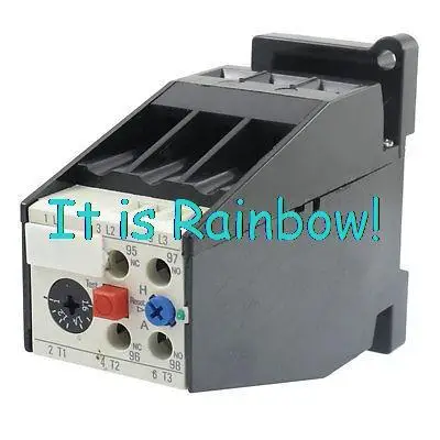

Free Shipping 1.6A Rated Current 690V Thermal Overload Relay JRS2-63 1 NO 1 NC