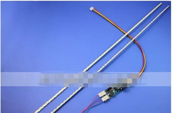 

Universal LED Backlight actualizacion lamparas kit para Monitor LCD 2 llevo tiras ayuda a 24 '' 540 mm envio gratis