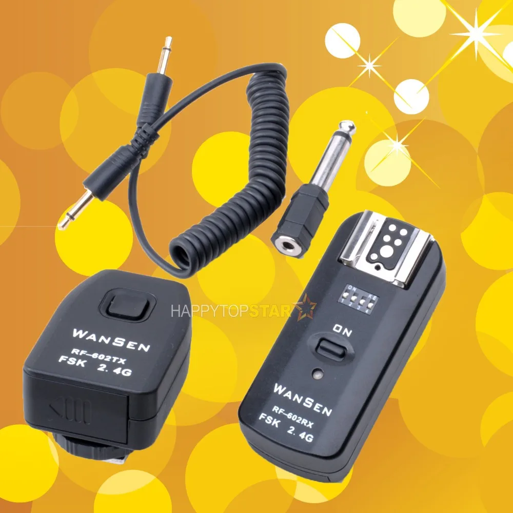 RF 602 2.4GHz Wireless Remote Flash Trigger for CANON 1300D 700D 6D 5DS